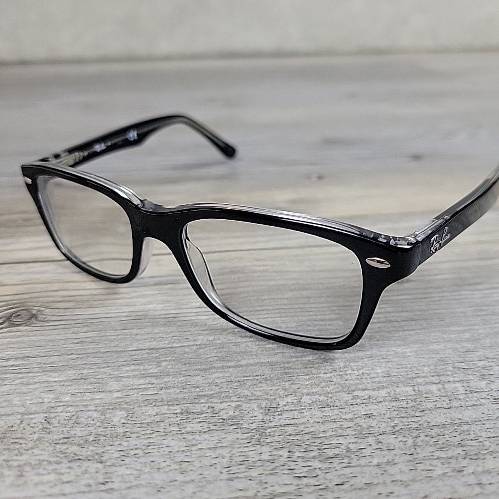 Ray-Ban RB1531 3529 Kids Eyeglasses‎ Frames Black Clear Full Rim 48-16-130